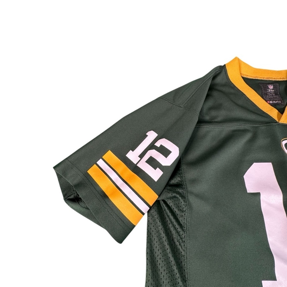Green Bay Packers Aaron Rodgers #12 Youth XL NFL Jersey Team Apparel - Picture 4 of 11